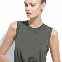 Tops Track & Bliss Knot Tank