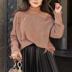 Influencer Style Jessica Bara Tara High Waisted Pleated Mini Skirt