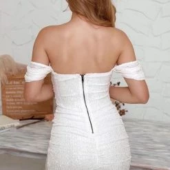 Dresses Jessica Bara Lucinda Off The Shoulder Mini Dress