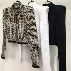 Jessica Bara Alix Shoulder Pad Zip Up Jacket Reve Doll Essentials