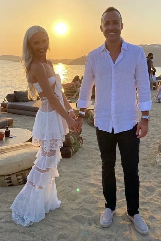 Jessica Bara Paityn Two Piece Ruffle Set