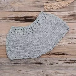 Jessica Bara Shania Crochet Beaded Two Piece Set