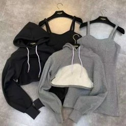 Reve Doll Essentials Jessica Bara Lovey Crop Top & Dress Two Piece Set