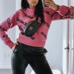 Influencer Style Commando Faux Leather Jogger