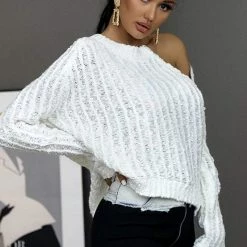 Reve Doll Essentials Jessica Bara Dani Long Sleeve Zipper Sweater