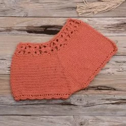 Jessica Bara Shania Crochet Beaded Two Piece Set