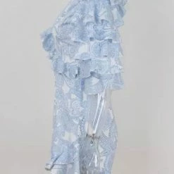 Jessica Bara Diara Backless Ruffle Romper