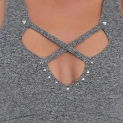 Track & Bliss Star Crossed Studded Sports Bra