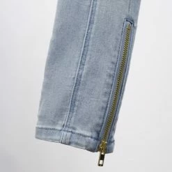 Reve Doll Essentials Jessica Bara Samie High Waisted Button Jeans