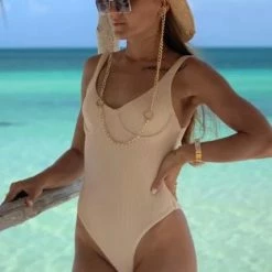 Jessica Bara Sammie Straw Chain Sun Hat