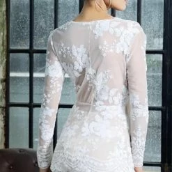 Birthday Suit Jessica Bara Kelsey Mesh Two Piece Blazer Set