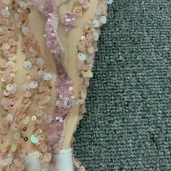 Jessica Bara Madison Rhinestone Feather Mini Dress The Event Shop