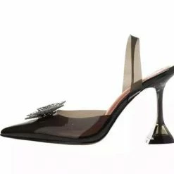 Shoes Jessica Bara Brenda Butterfly Clear Heels