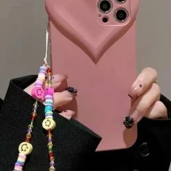 Jessica Bara Chelsea Charm Chain Heart Phone Case