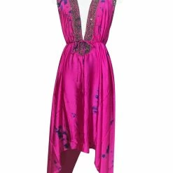 Summer Lovin' Colors Of Fashion 3 Way Tie Dye Embellished Maxi Dress