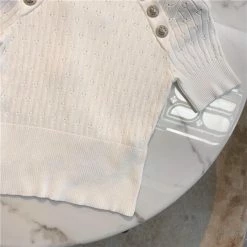 Reve Doll Essentials Jessica Bara Desire High Neck Short Sleeve Top