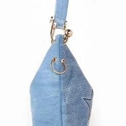 Jessica Bara Arizona Denim Star Studded Shoulder Bag Reve Doll Essentials