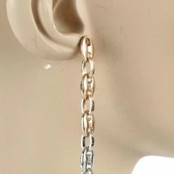 Jessica Bara Callie Chain Link Dangle Earring Accessories