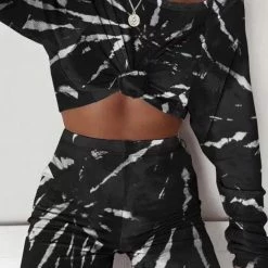 Jessica Bara Rocky Tie Dye Top And Short Two Piece Set Reve Doll Essentials