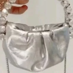 The Event Shop Jessica Bara Loretta Pleather Rhinestone Micro Handbag