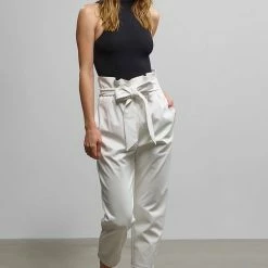 Reve Doll Essentials Commando Faux Leather Paperbag Pants