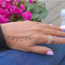 Jessica Bara Julia Rose Gold Crystal Bracelet Reve Doll Essentials