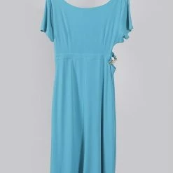 Jessica Bara Effie Short Sleeve Cut Out Midi Dress