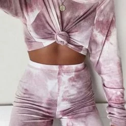 Jessica Bara Rocky Tie Dye Top And Short Two Piece Set Reve Doll Essentials