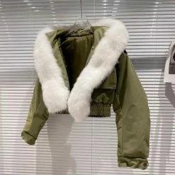 Jessica Bara Lavandra Long Sleeve Fur Trim Jacket Reve Doll Essentials