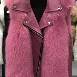 Jessica Bara Jaime Fur & Leather Vest Reve Doll Essentials