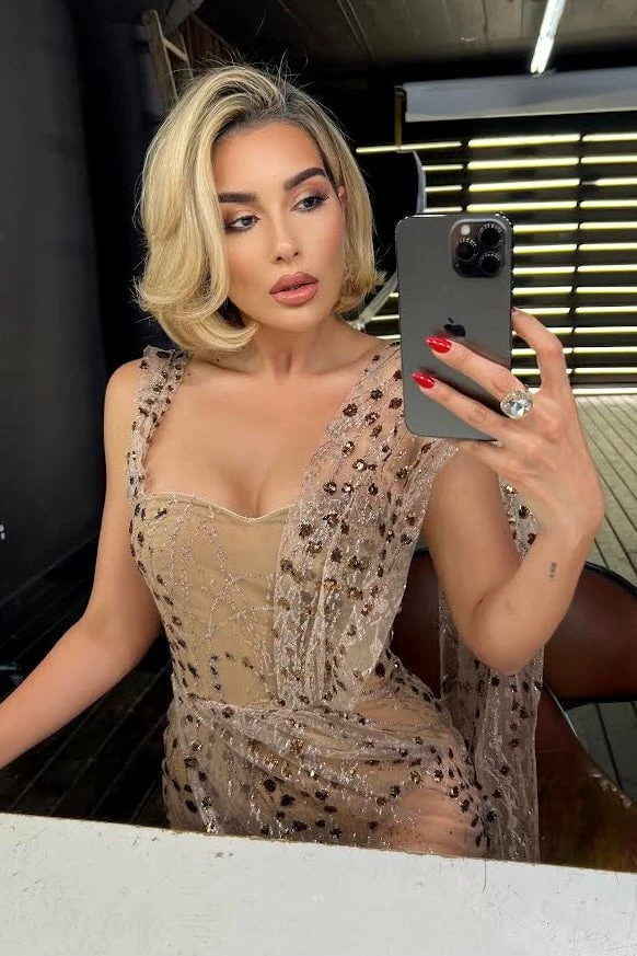 Best Sellers Jessica Bara Troye Stargazed Gown