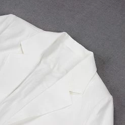 Jessica Bara Beatrix Fringe Blazer And Pant Two Piece Set