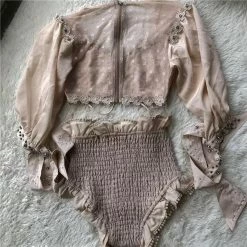 Jessica Bara Kadience Crop Top And Shorts Two Piece Set