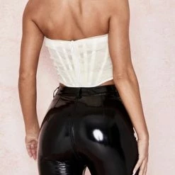 Jessica Bara Pierce Strapless Mesh Corset Summer Lovin'