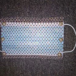 Accessories Zoey Rhinestone Face Masks