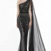 Colors Dress One Shoulder Beaded Gown The Event Shop