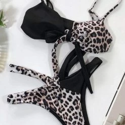 Jessica Bara Rebekah Cut Out Bikini Set Influencer Style
