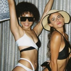 Jessica Bara Rebekah Cut Out Bikini Set Influencer Style