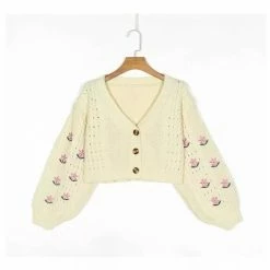 Jessica Bara Daphne Long Sleeve Knit Cardigan Summer Lovin'