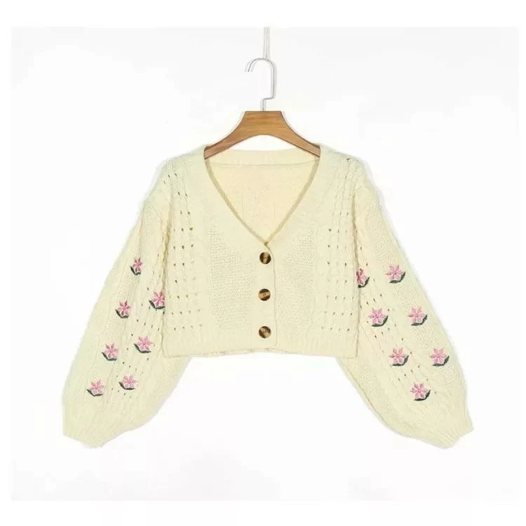 Jessica Bara Daphne Long Sleeve Knit Cardigan Summer Lovin'