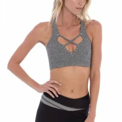 Track & Bliss Star Crossed Studded Sports Bra