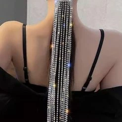 Jessica Bara Kyle Crystal Hairpin Birthday Suit