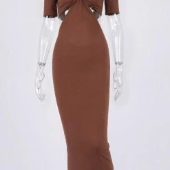 Jessica Bara Abbie Cut Out Midi Dress Summer Lovin'