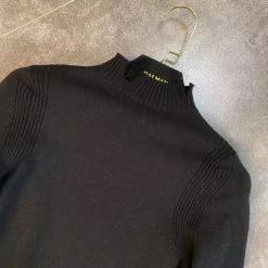 Dresses Jessica Bara Maverick Long Sleeve Cut Out Knitted Dress