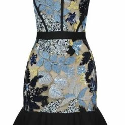 Jessica Bara Dominique Strapless Sequin Bodycon Dress