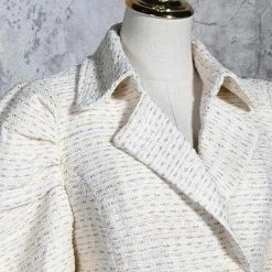 Jessica Bara Paulina Double Breasted Tweed Blazer Dress Reve Doll Essentials