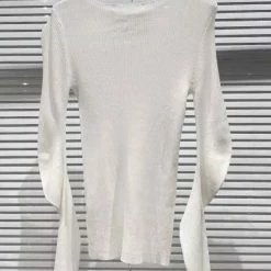 Jessica Bara Joslyn Long Sleeve Chain Cut Out Top Reve Doll Essentials