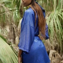 Cioccolato Monica Metal Blue Cover Up