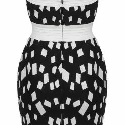 Jessica Bara Emmaline Halter Mini Dress