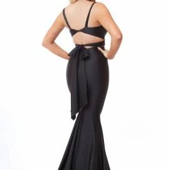Atria Back Tie Two Piece Gown The Event Shop